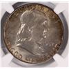 Image 2 : 1957-D FRANKLIN HALF DOLLAR, NGC MS-65 FBL  GORGEOUS