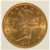 Image 2 : 1895-S $20.00 GOLD LIBERTY, CCGS MS-64  SCARCE DATE