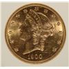 Image 2 : 1900 $20.00 GOLD LIBERTY, CCGS MS-64+  SCARCE DATE