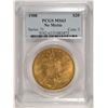 Image 1 : 1908 $20.00 NO MOTTO ST GAUDENS GOLD, PCGS MS-63