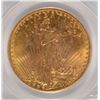Image 2 : 1912 $20.00 ST GAUDENS GOLD, PCGS AU-58  SCARCE DATE