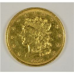1834 $5 GOLD CLASSIC HEAD BU