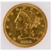 Image 2 : 1842-D SMALL DATE $5.00 GOLD, PCI AU-58 RARE!!