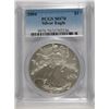 Image 1 : 2004 AMERICAN SILVER EAGLE, PCGS MS-70!