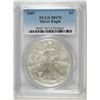 Image 1 : 2007 AMERICAN SILVER EAGLE, PCGS MS-70 PERFECT!
