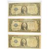 Image 1 : (3) 1928 $1 SILVER CERTIFICATE'S (FUNNY BACKS)