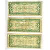 Image 2 : (3) 1928 $1 SILVER CERTIFICATE'S (FUNNY BACKS)