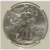 Image 2 : 2012 (W) SILVER AMERICAN EAGLE NGC MS-70 !!!! (EARLY RELEASE)