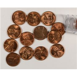 (27) 1949-D LINCOLN CENTS CH BU