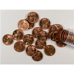 (49) 1950 LINCOLN CENTS CH BU