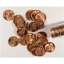 (38) 1945 LINCOLN CENTS CH BU