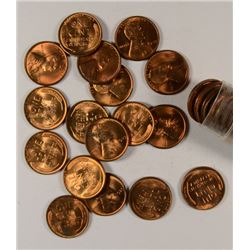 (38) 1939 LINCOLN CENTS UNC DETAILS