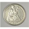 Image 1 : 1887 SEATED DIME XF-45