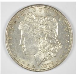 1878 7F MORGAN SILVER DOLLAR, MS-61