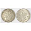Image 1 : MORGAN SILVER DOLLARS: 1888 XF & 1889 XF