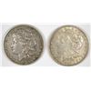 Image 1 : MORGAN SILVER DOLLARS: 1879 XF & 1888 AU