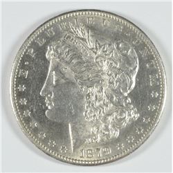 1879-S REVERSE OF 78 MORGAN SILVER DOLLAR, MS-63