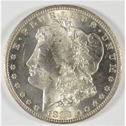 1883-CC MORGAN SILVER DOLLAR MS-64 BLAST WHITE!