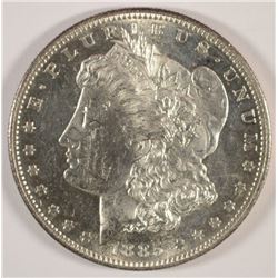 1885-S MORGAN SILVER DOLLAR, CHOICE BU  SEMI-PL