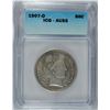Image 1 : 1907-D BARBER HALF DOLLAR, ICG AU-55, SCARCE IN HIGHER GRADES