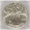 Image 2 : 2005 AMERICAN SILVER EAGLE, PCGS MS-70 RARE LISTS IN PCGS PRICE GUIDE AT $700.00