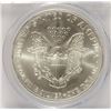 Image 3 : 2005 AMERICAN SILVER EAGLE, PCGS MS-70 RARE LISTS IN PCGS PRICE GUIDE AT $700.00