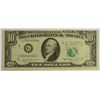 Image 1 : 1981 $10 FEDERAL RESERVE NOTE (MAJOR MINT ERROR-LARGE GUTTER FOLD)