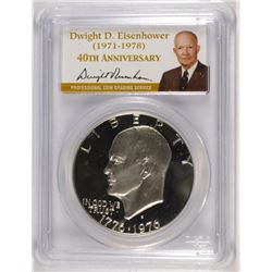 1976-S SILVER PROOF IKE DOLLAR PCGS PR-69 DCAM