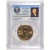 Image 4 : 2007-D JAMES MADISON (MINT ERROR) DOLLAR PCGS MS-65 (FIRST DAY ISSUE-POSITION A)