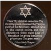 Image 4 : FRANKLIN MINT HANUKKAH PRAYER STERLING SILVER PROOF ROUND