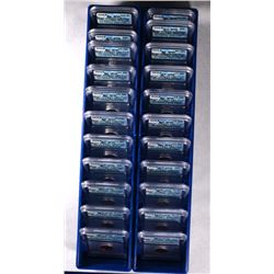 2005 P&D SATIN FINISH COMPLETE P AND D 22 PIECE COIN SET ICG SP-69 FIRST STRIKE