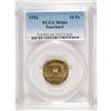 Image 1 : 1954 SAARLAND 10 FRANKEN, PCGS MS-66 RARE!!