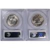 Image 2 : ( 2 ) 1955 FRANKLIN HALF DOLLARS, PCGS MS-64 FBL