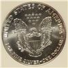 Image 3 : 1991 AMERICAN SILVER EAGLE, PCI MS-70  RARE!