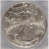 Image 2 : 2003 AMERICAN SILVER EAGLE, PCGS MS-70! PERFECT!
