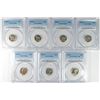 Image 1 : (7) ROOSEVELT DIMES PCGS GRADED (86, 93, 95, 96, 98, 99, 99-D)
