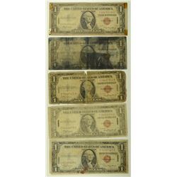 5-1935 $1 SILVER CERTIFICATES (HAWAII) NOTES