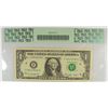 Image 2 : 2009 $1 FEDERAL RESERVE NOTE (MAJOR MINT ERROR-FULL FACE TO BANK OFFSET) PCGS 40