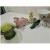 Image 3 : LOT 12 ASSORTED VINTAGE LEFTON CERAMIC & GLASS COL