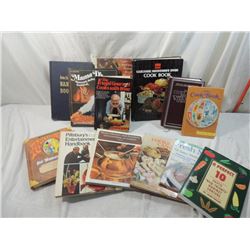LOT 13 ASSORTED COOKBOOKS