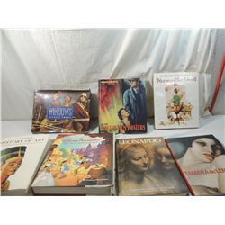 LOT 7 ASSORTED ART BOOKS