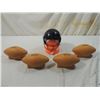 Image 1 : LOT 5 FOOTBALL BANKS & GUMBALL MACHINE