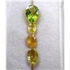 Image 1 : PERIDOT & SAPPHIRES 4PCS 1.30CTW NATURAL