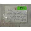 Image 1 : GEORGE C WORTLEY  HAND WRITTEN POSTCARD