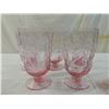 Image 2 : LOT 6 SENECA DRIFTWOOD CRINKLE GLASS TUMBLERS & RE