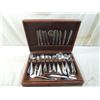 Image 1 : MISC FLATWARE IN SILVERWARE CHEST
