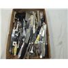 Image 2 : BOX LOT ASSORTED FLATWARE & UTENCILS
