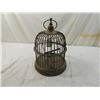 Image 1 : VINTAGE SMALL METAL BIRDCAGE