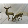 Image 2 : LOT 2 VINTAGE BRASS DEER