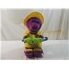 Image 2 : SINGING IN THE RAIN PLUSH BARNEY DOLL